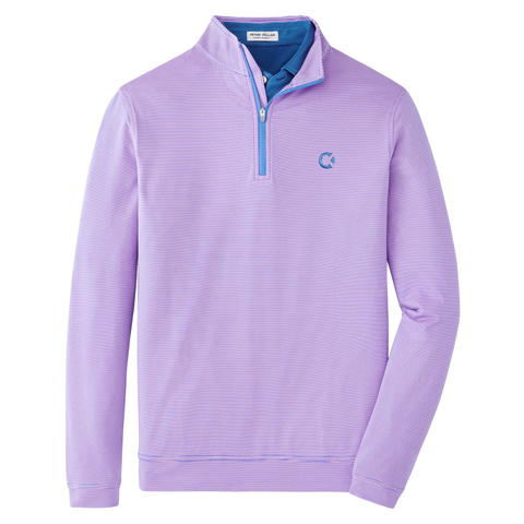 Peter Millar Sugar Stripe Quarter-Zip