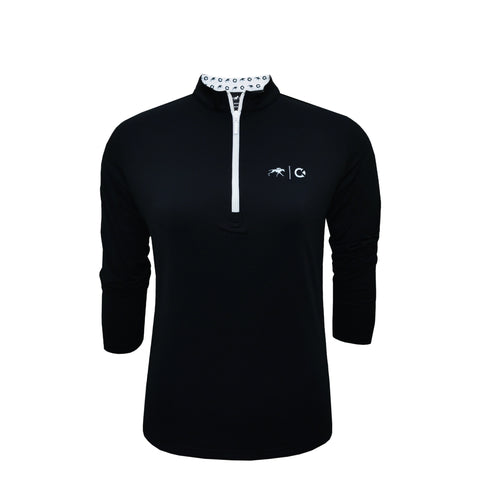 Women's Horn Legend Keeneland CoBranded Quarter Zip