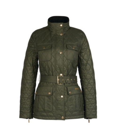 Barbour L Belted Country Utility Quilt