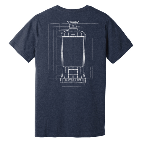 Bottle Blueprint Tee