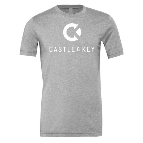 Heather Grey Logo Tee