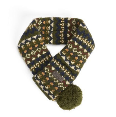 Barbour Marlowe Fair Isle Dog Scarf