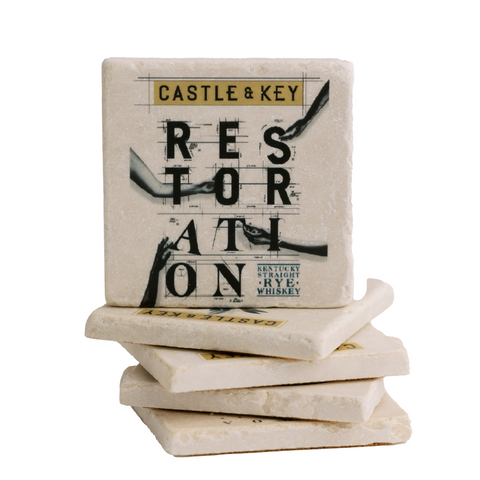 Restoration Rye Ceramic Coaster
