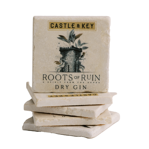 Roots of Ruin Gin Ceramic Coaster