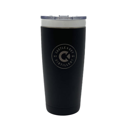 Black Logo Tumbler