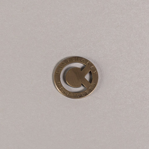 Castle & Key Magnetic Lapel Pin