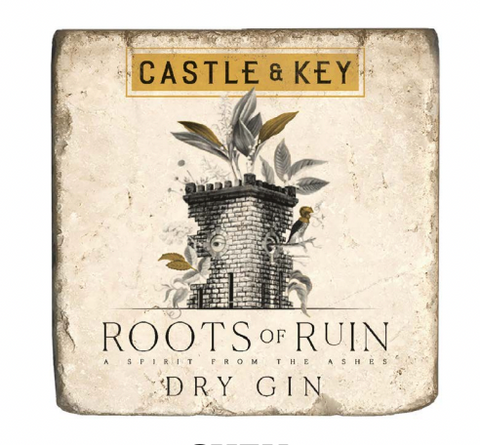 Roots of Ruin Gin Ceramic Coaster
