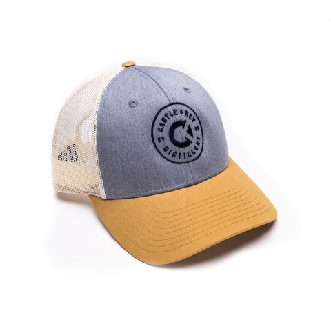 Circle Logo TriColor Mesh Back Hat