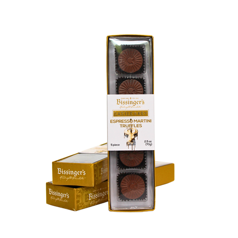 Castle & Key Bissinger's espresso martini truffles milk chocolate