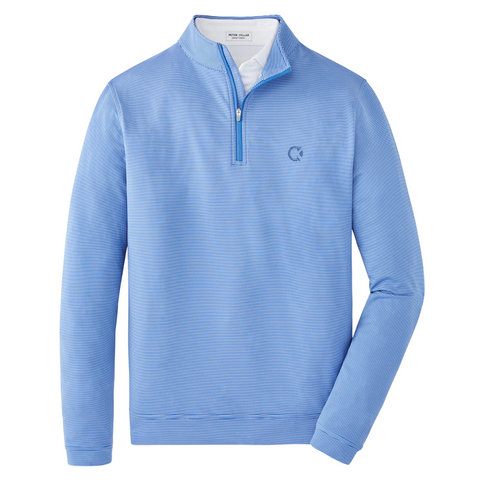 Peter Millar Sugar Stripe Quarter-Zip