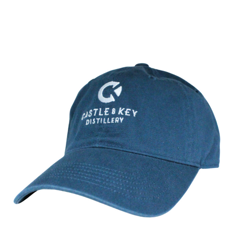 Castle & Key Logo Hat - Rainstorm Blue
