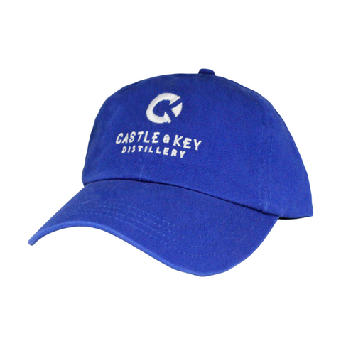 Castle & Key Logo Twill Hat - Royal