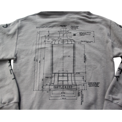 Bottle Blueprint Hoodie