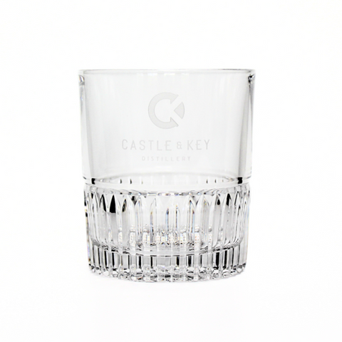 logo sterling cut rocks glass