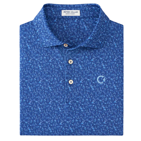 Peter Millar Wine Country Performance Jersey Polo