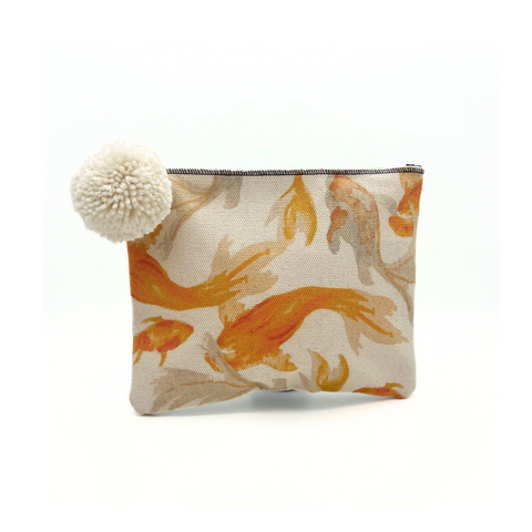 HDG Medium Koi Fish Zip Pouch