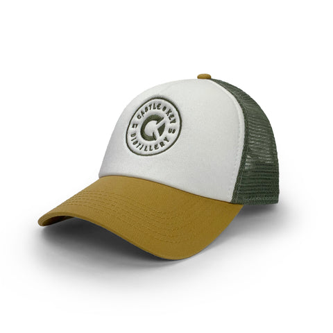 Circle Logo TriColor Mesh Back Hat